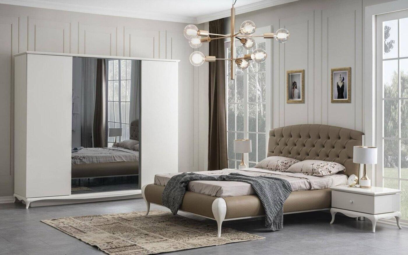 Art White Bedroom