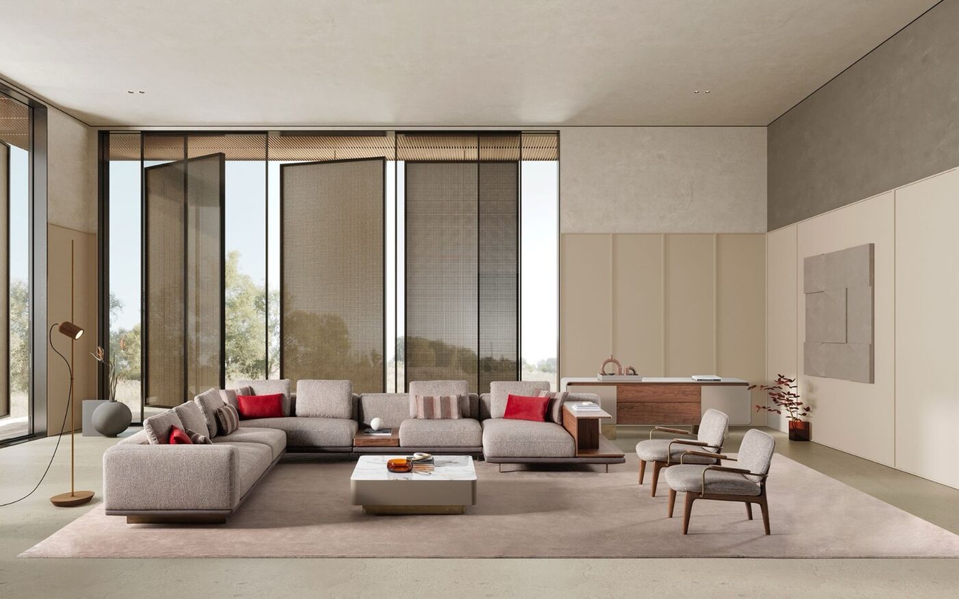 Harmony Corner Sofa Set