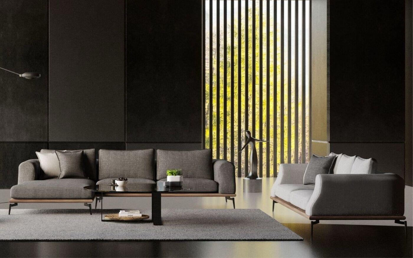 Leny Corner Sofa Set