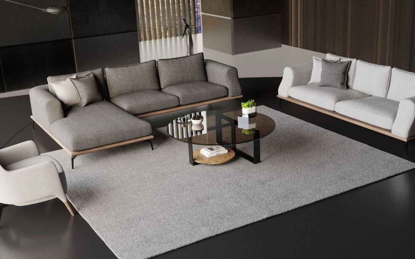 Leny Corner Sofa Set