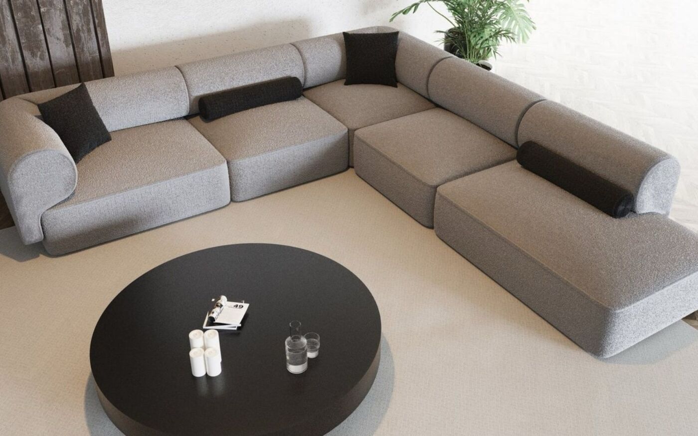 Prag Corner Sofa Set
