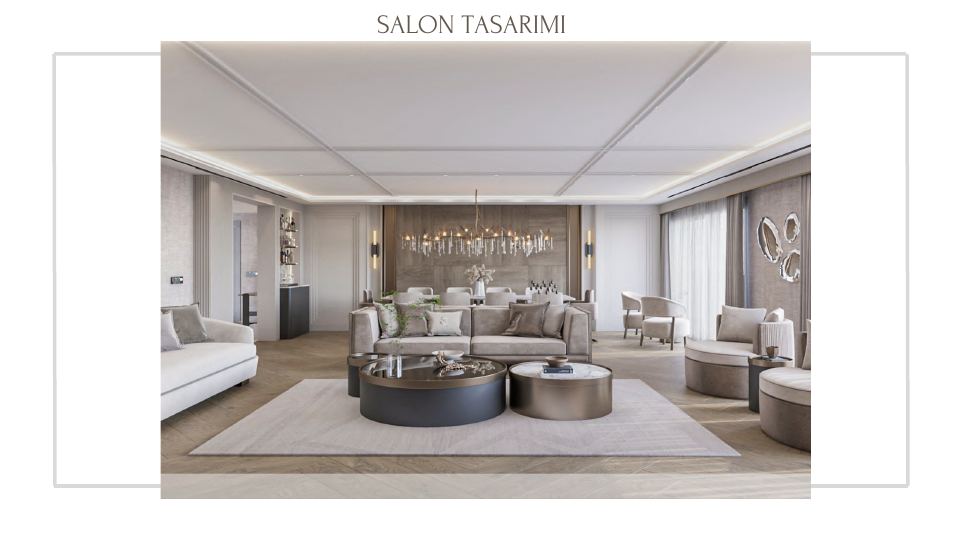 Folkart Narlıdere Projesi · SALON TASARIMI