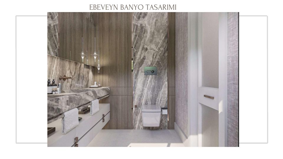 Folkart Narlıdere Projesi · EBEVEYN BANYO TASARIMI