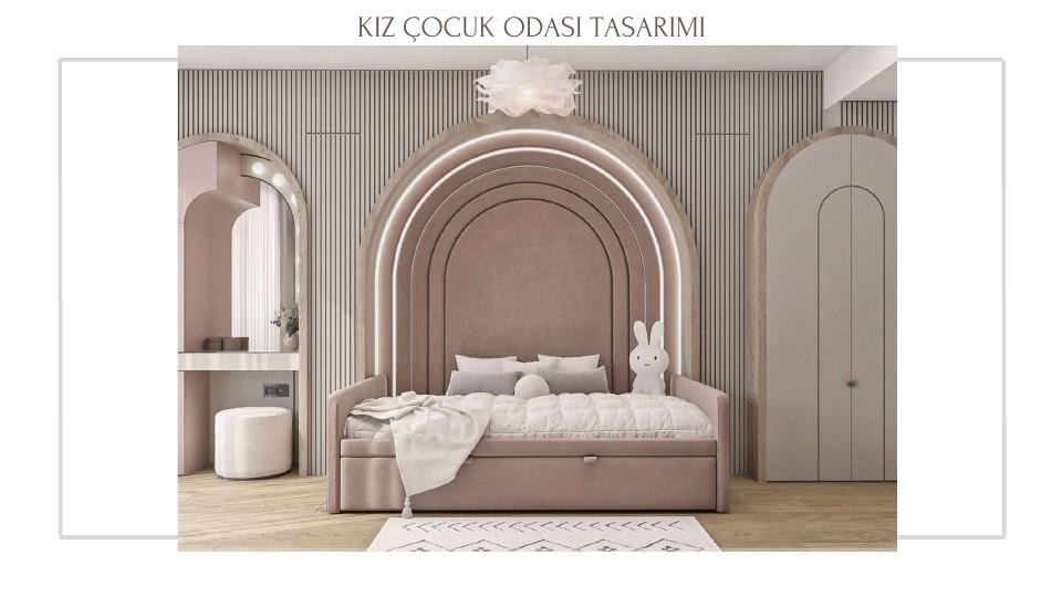 Folkart Narlıdere Projesi · KIZ ÇOCUK ODASI TASARIMI