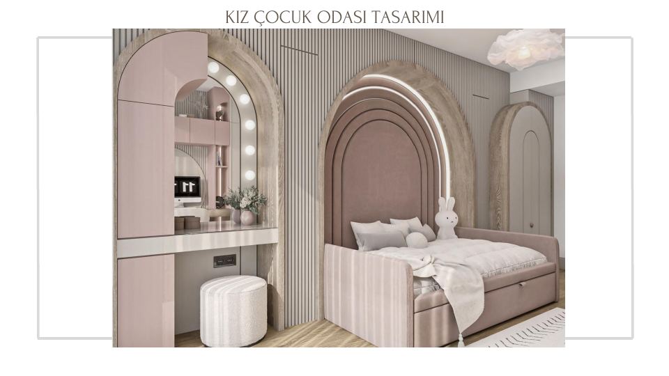 Folkart Narlıdere Projesi · KIZ ÇOCUK ODASI TASARIMI