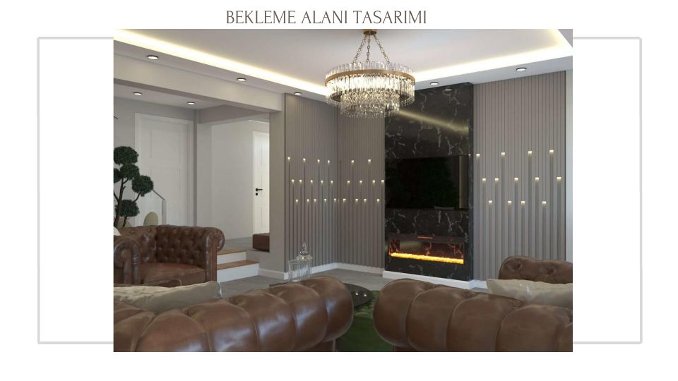 Manisa Hukuk Ofisi Projesi · BEKLEME ALANI TASARIMI