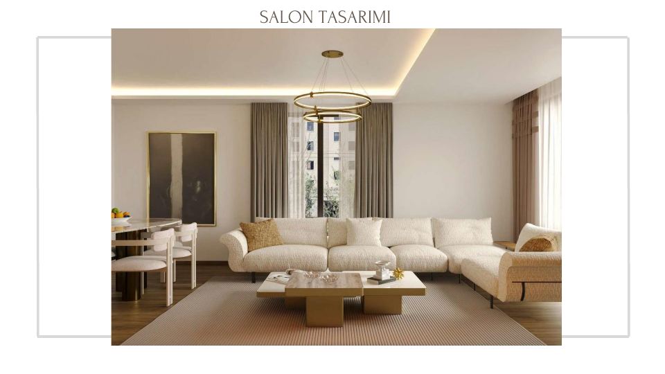 Buca Konut Projesi · SALON TASARIMI