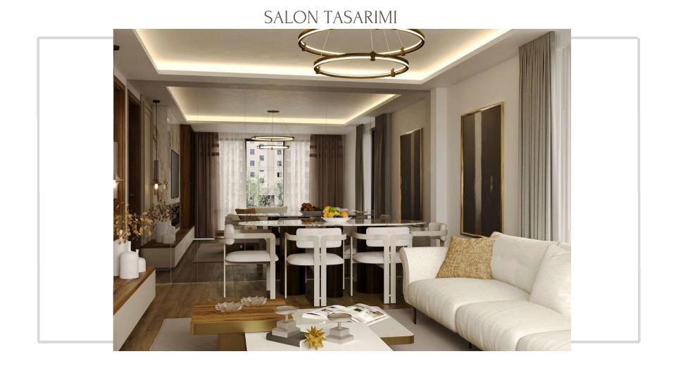 Buca Konut Projesi · SALON TASARIMI