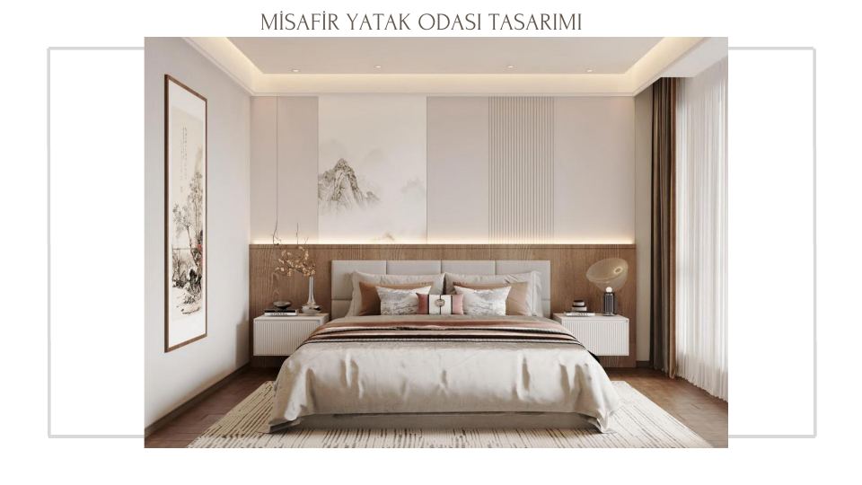 Çeşme Villa Projesi · MİSAFİR YATAK ODASI TASARIMI