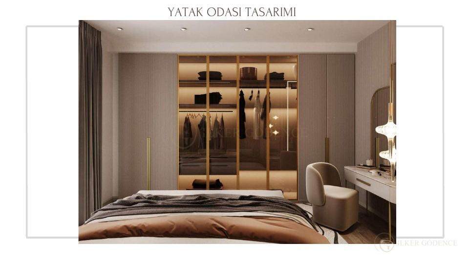 Ulamış Villaları Projesi · YATAK ODASI TASARIMI