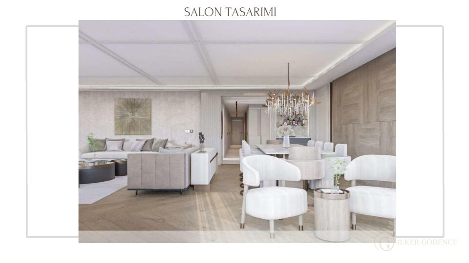 Folkart Narlıdere Projesi · SALON TASARIMI