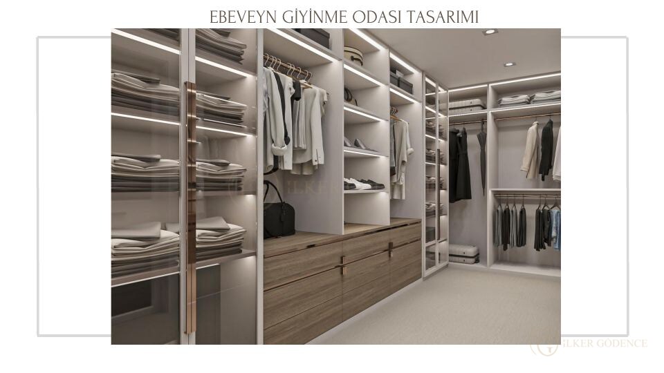 Folkart Narlıdere Projesi · EBEVEYN GİYİNME ODASI TASARIMI