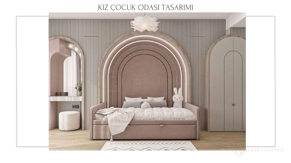 Folkart Narlıdere Projesi · KIZ ÇOCUK ODASI TASARIMI