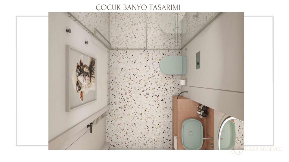 Folkart Narlıdere Projesi · ÇOCUK BANYO TASARIMI