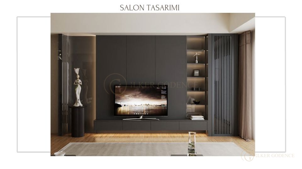Neva Yalı Projesi · SALON TASARIMI