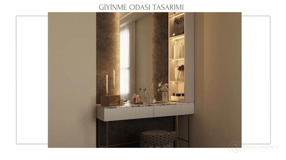 Bostanlı River Sitesi Projesi · GİYİNME ODASI TASARIMI