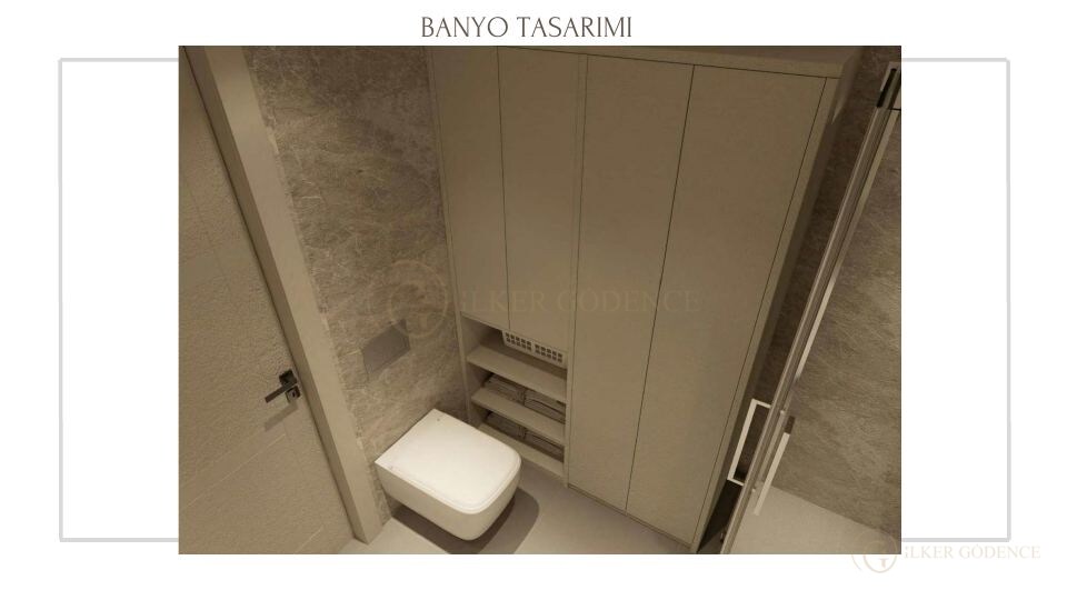 Bodrum Gümbet Villa Projesi · BANYO TASARIMI