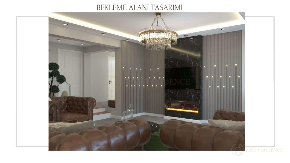 Manisa Hukuk Ofisi Projesi · BEKLEME ALANI TASARIMI