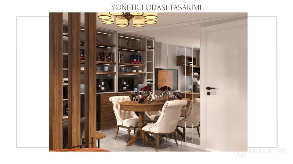 Manisa Hukuk Ofisi Projesi · YÖNETİCİ ODASI TASARIMI