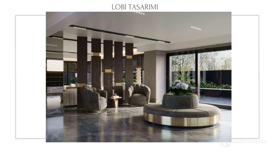 Rize Residence Projesi · LOBİ TASARIMI