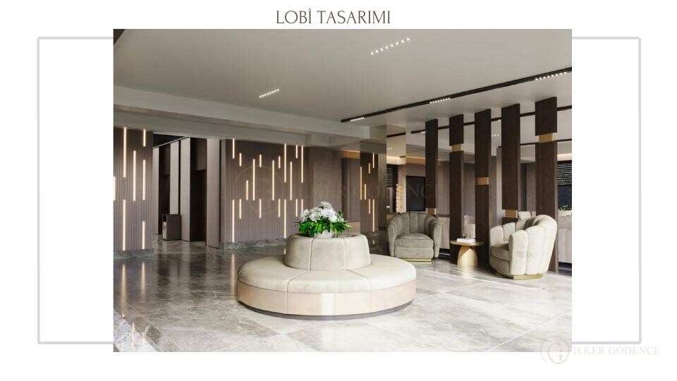 Rize Residence Projesi · LOBİ TASARIMI