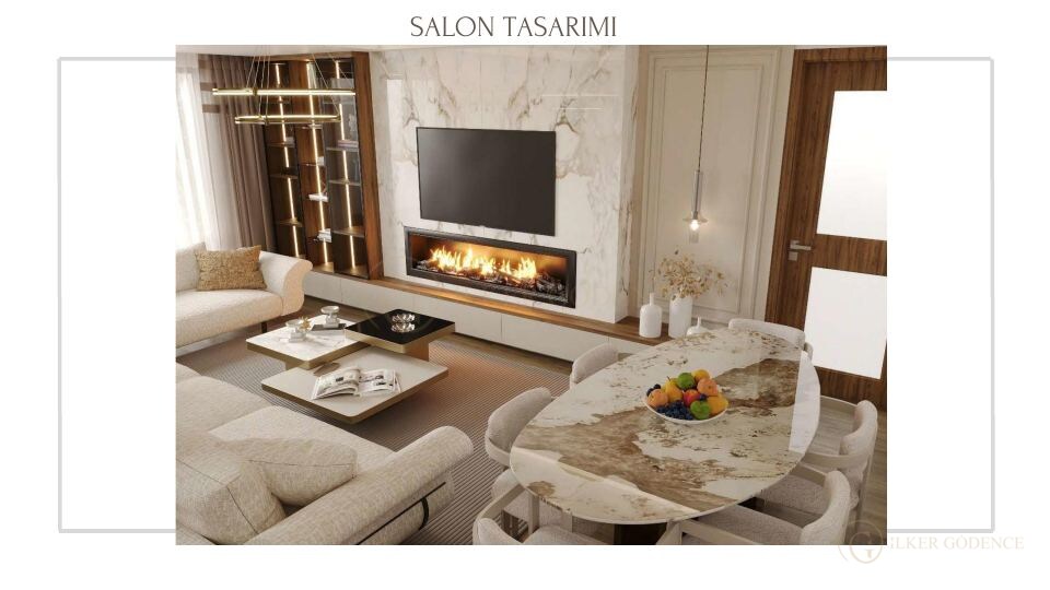 Buca Konut Projesi · SALON TASARIMI